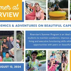 Summer at Riverview offers programs for three different age groups: Middle School, ages 11-15; High School, ages 14-19; and the Transition Program, GROW (Getting Ready for the Outside World) which serves ages 17-21.⁠
⁠
Whether opting for summer only or an introduction to the school year, the Middle and High School Summer Program is designed to maintain academics, build independent living skills, executive function skills, and provide social opportunities with peers. ⁠
⁠
During the summer, the Transition Program (GROW) is designed to teach vocational, independent living, and social skills while reinforcing academics. GROW students must be enrolled for the following school year in order to participate in the Summer Program.⁠
⁠
For more information and to see if your child fits the Riverview student profile visit fieldstoneumc.com/admissions or contact the admissions office at admissions@fieldstoneumc.com or by calling 508-888-0489 x206